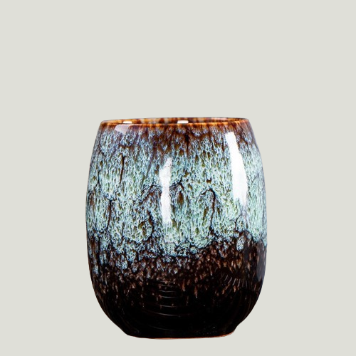 "Melted" Keramiktasse