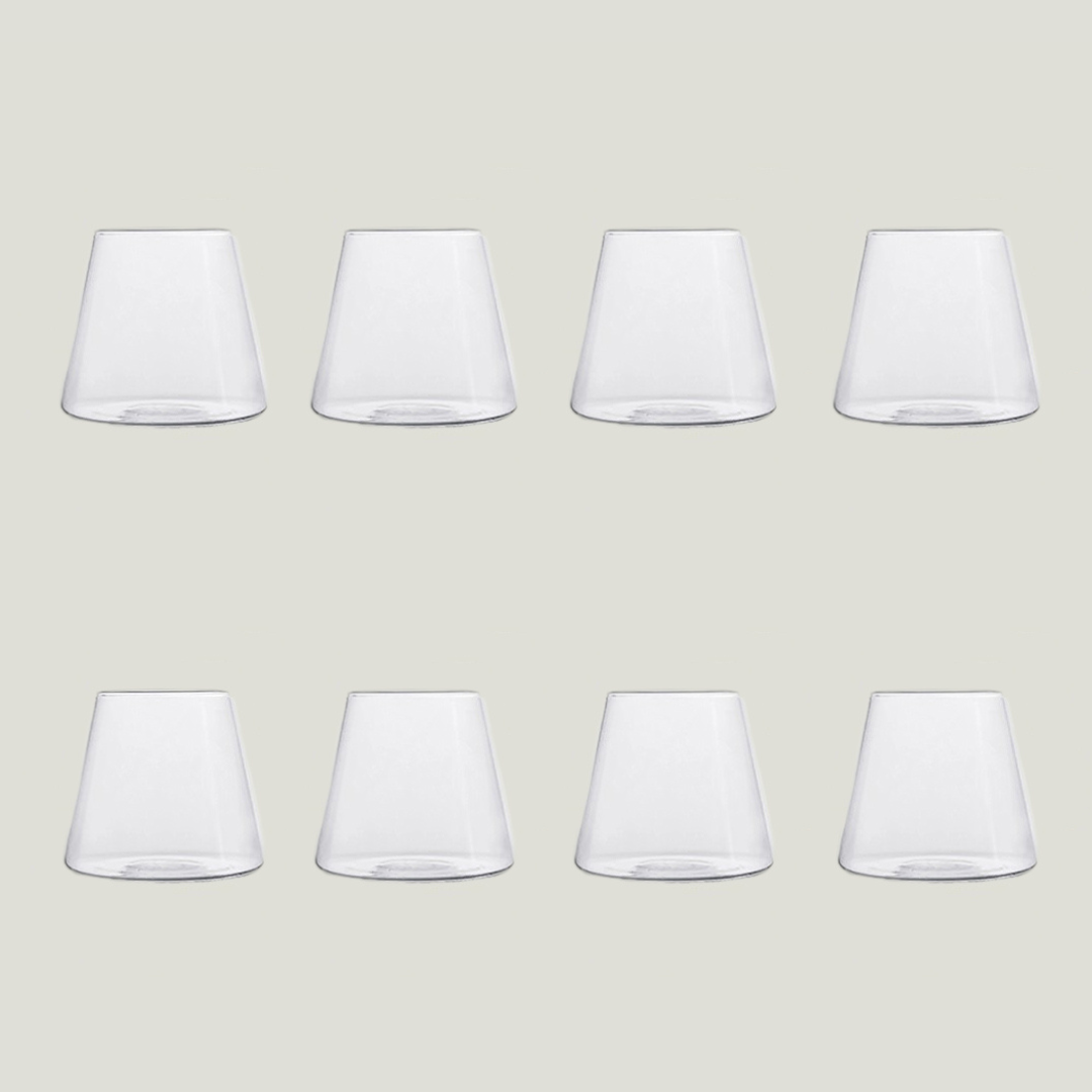 "Mountain" Trinkglas 8er Set