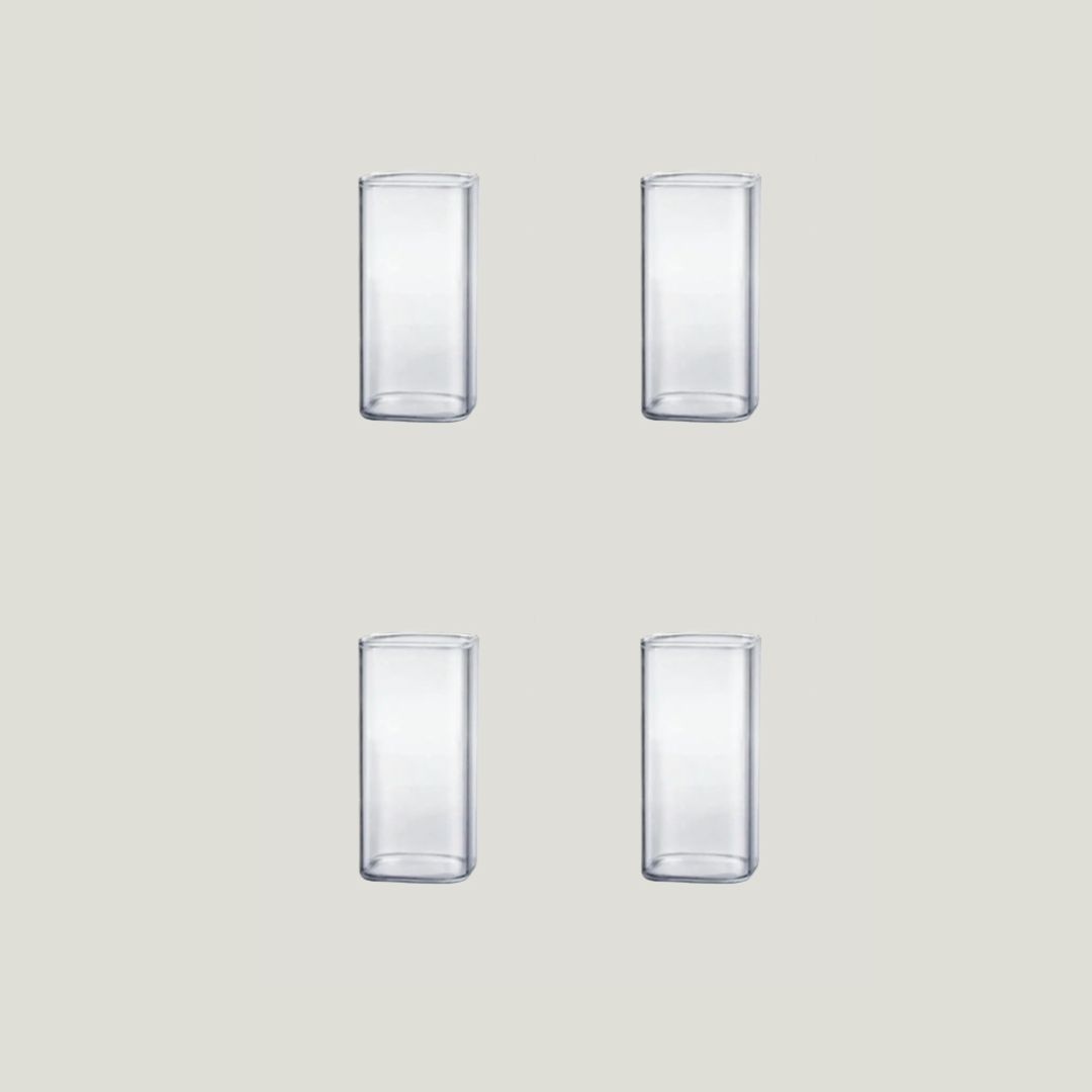 "Square" Trinkglas 4er Set