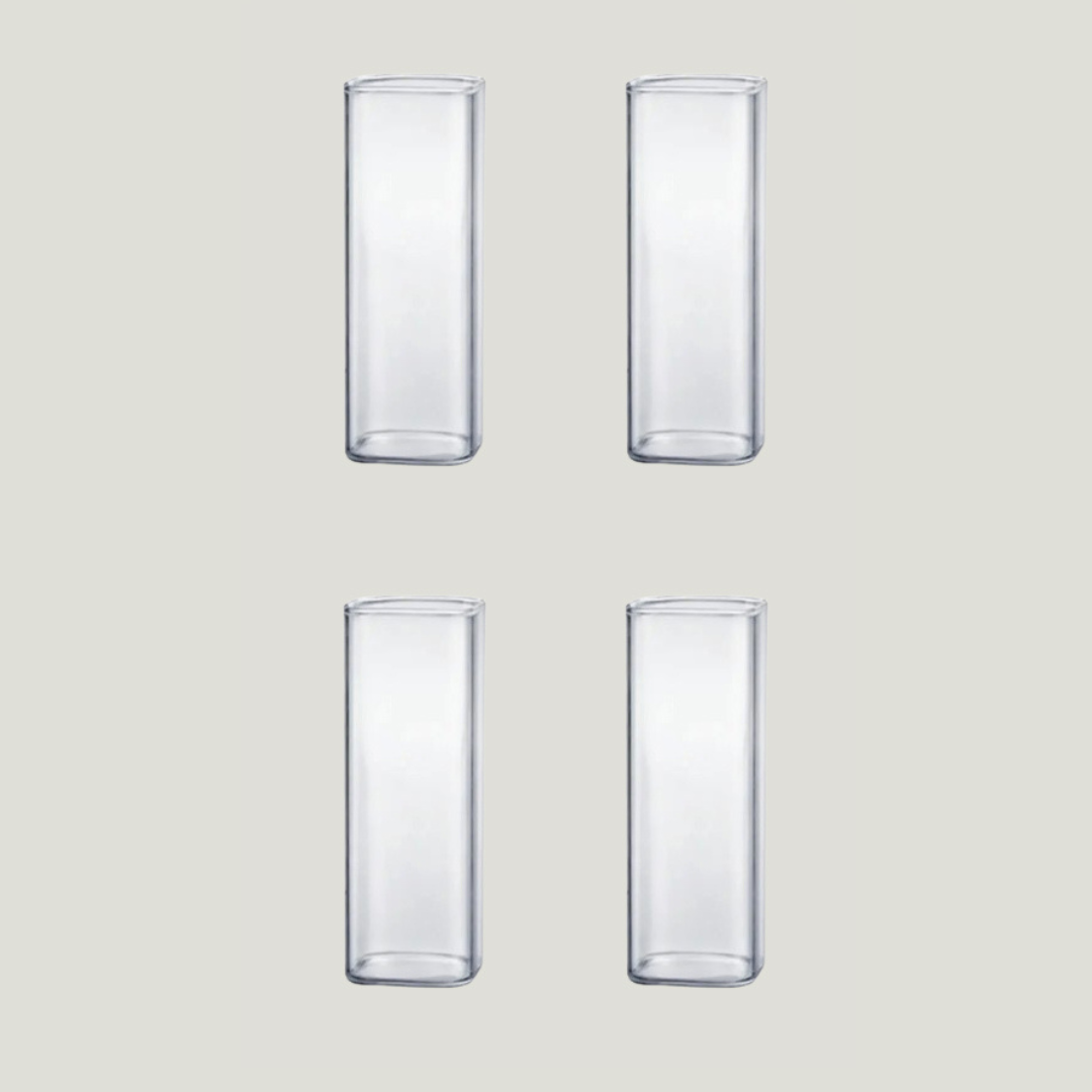 "Square" Trinkglas 4er Set