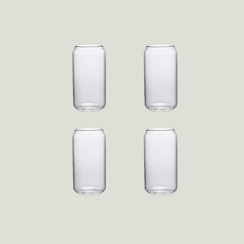 "Can" Trinkglas 4er Set