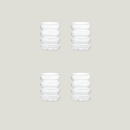 "Puffy" Trinkglas 4er Set