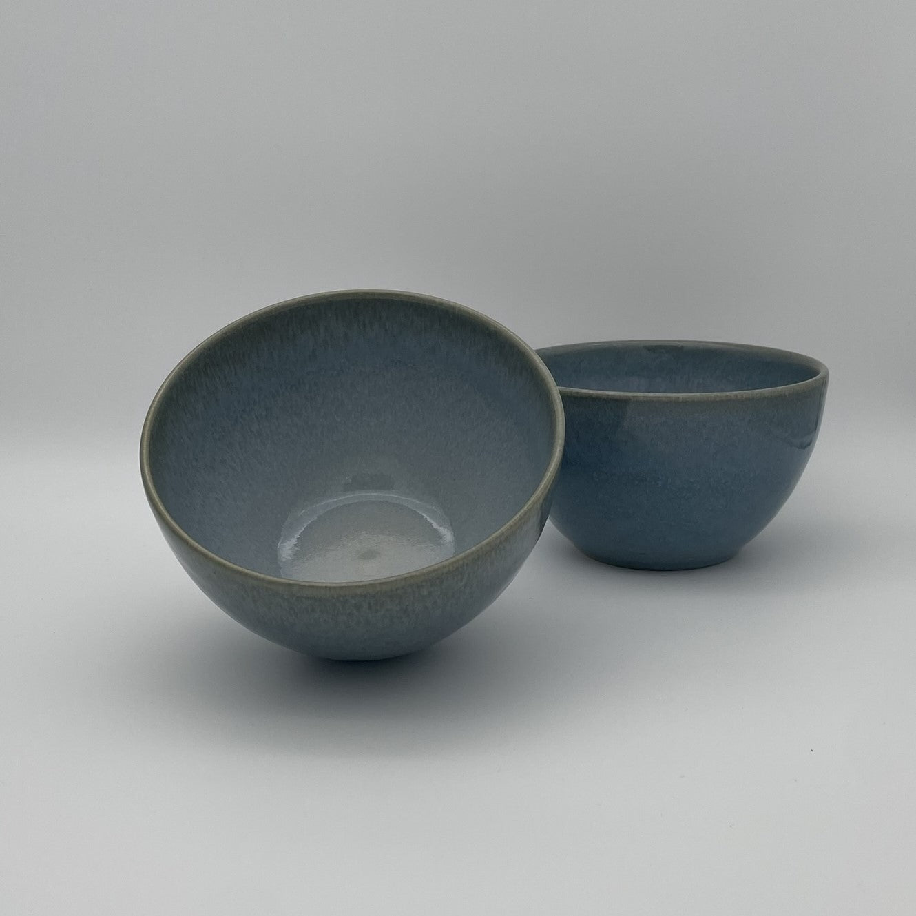 "Ocean Breeze" Schale – Handgefertigte Keramik aus Portugal (Ø 15 cm, blaugrün)