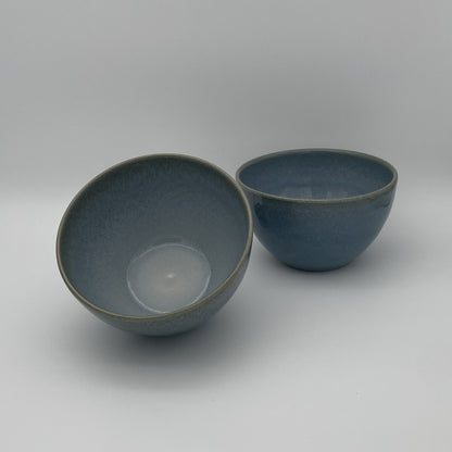 "Ocean Breeze" Schale – Handgefertigte Keramik aus Portugal (Ø 15 cm, blaugrün)