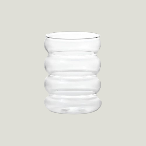 "Puffy" Trinkglas